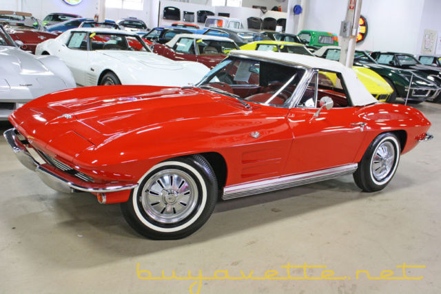 1964 corvette l76 convertible ncrs top flight for sale