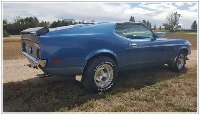 1972 mustang fastback q code 4sp - ultimate 80s retro machine