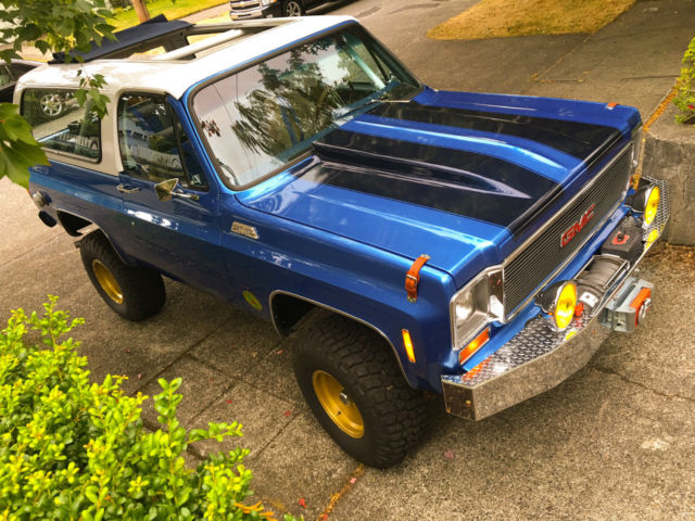 1974 gmc jimmy 4x4 w/454ci big-block. former show truck