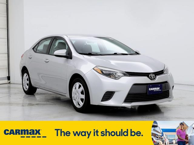2016 toyota corolla le