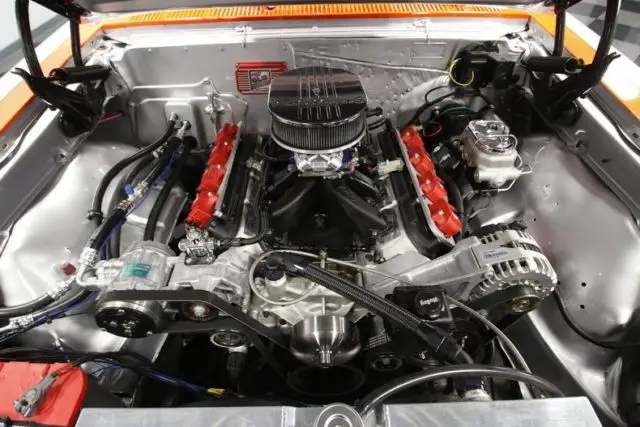 1967 chevrolet el camino resto-mod 36350 miles silver pickup truck 6.0 liter v8