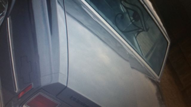 1985 chevrolet caprice classic with (god of horus logo on back) & has 22" rims
