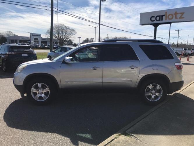 used 2008 gmc acadia 2wd slt chesapeake, va 23320 for sale in chesapeake, virginia