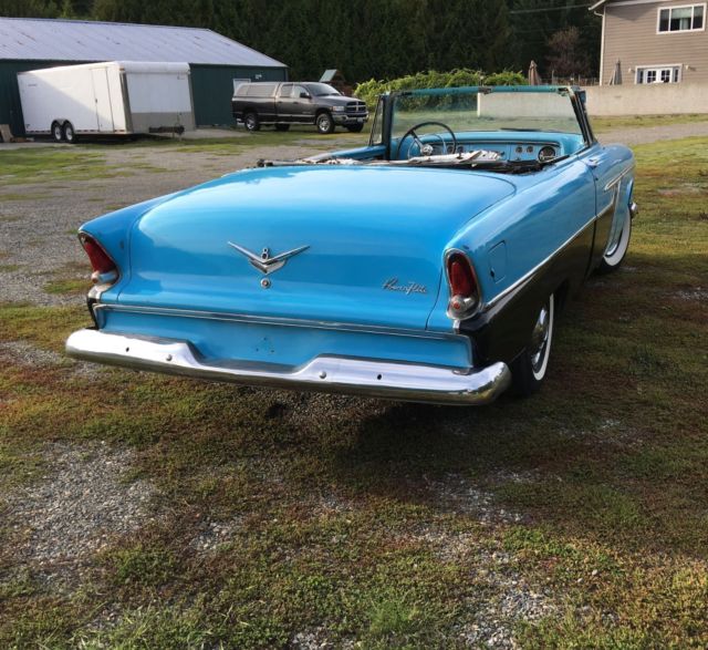 1955 plymouth belvedere convertible forward look fins v8 poly powerflight auto