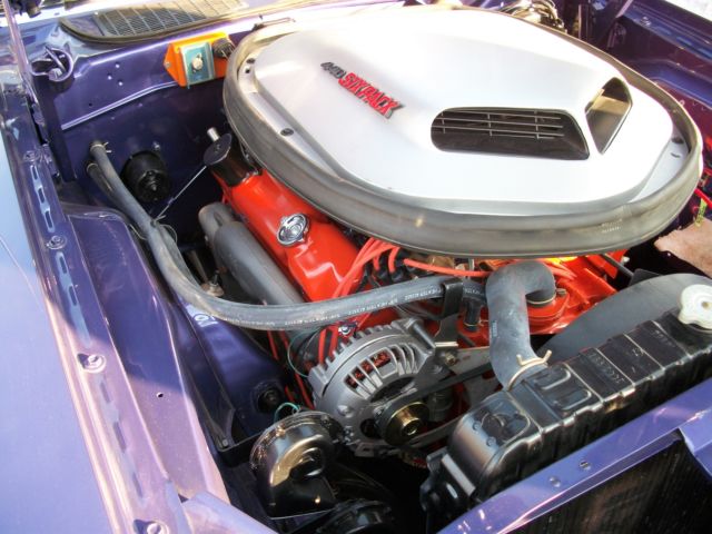 1971 challenger rt 440+ 6 pack shaker car
