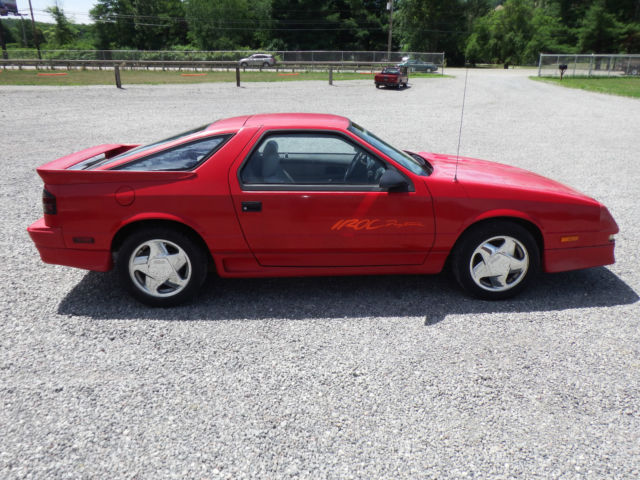 1991 dodge daytona shelby iroc turbo barn find rust free classic only 612 made