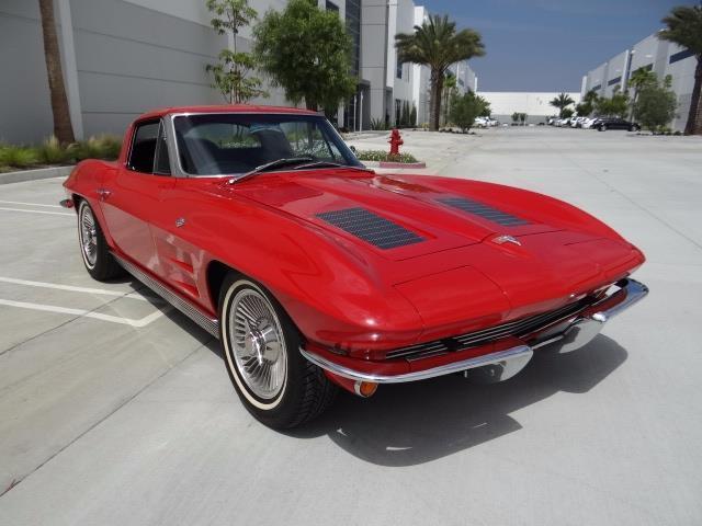 1963 chevrolet corvette 47635 miles red 327 v8 5 speed manual
