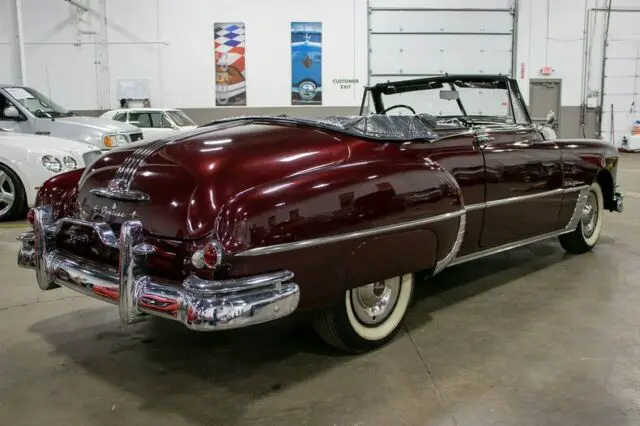 1950 pontiac chieftain 3032 miles maroon 248cid 8cyl automatic