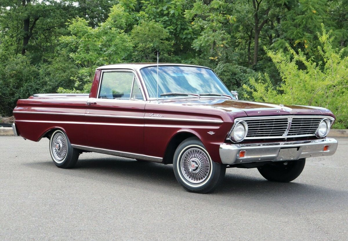 ranchero deluxe near perfect 289 v8 4 spd bucket seats console factory air