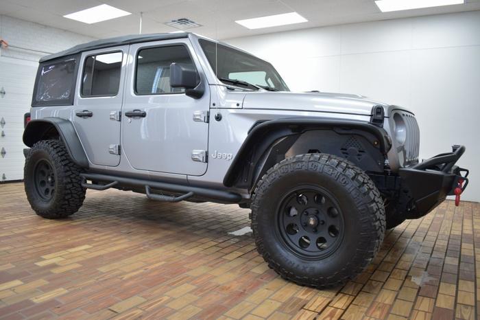 used 2018 jeep wrangler 4wd unlimited sport malvern, oh 44644 for sale in malvern, ohio