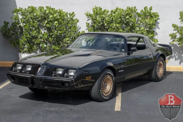1980 pontiac firebird 76140 miles black 301 v8 automatic