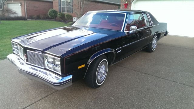 black 1977 oldsmobile delta 88 royale with only 37,000 miles