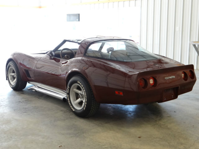 1981 chevrolet corvette * 4-speed * tan leather * t-tops * clean* custom exhaust