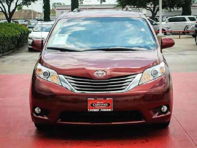 2011 toyota sienna xle leather sunroof power seat warranty in spring, tx