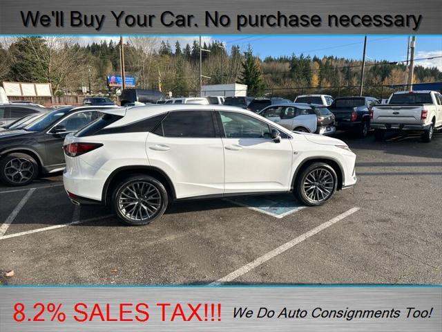 2021 lexus rx 350 f sport handling