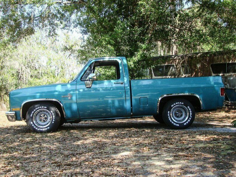 1981 chevroletsilveradoc/k10turquoisesurvivor classic car services llc