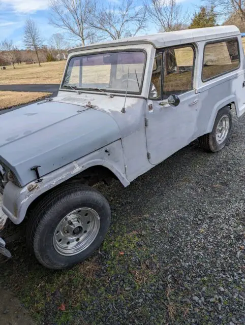 1968 jeep commando convertible white 4wd manual