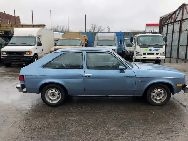 rare!! 1981 all orginial chevy chevette, runs good, clean title,auto,no reserve