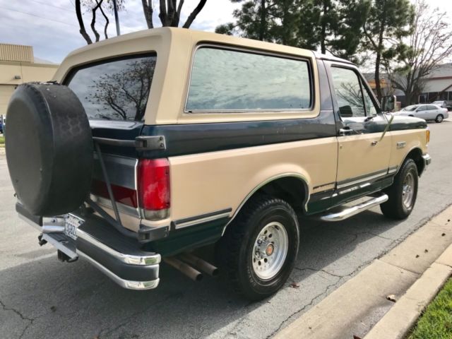 1991 ford bronco xlt ....5.8 !!! clean !!! no rust !!!