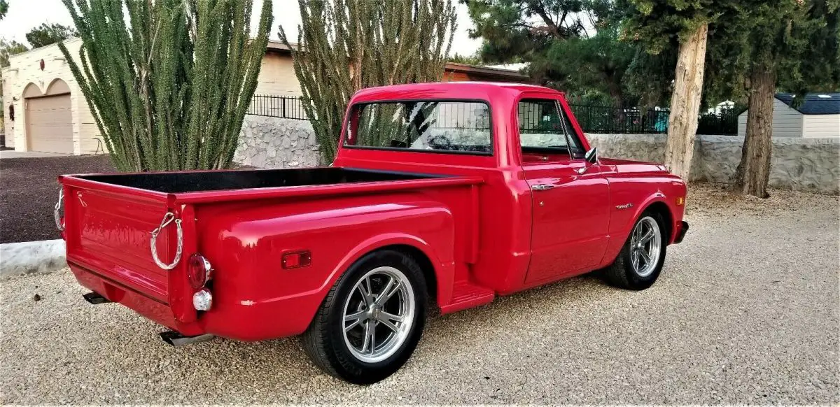 no reserve 1972 c10 stepside restomod solid new nexico truck chevy truck lowered
