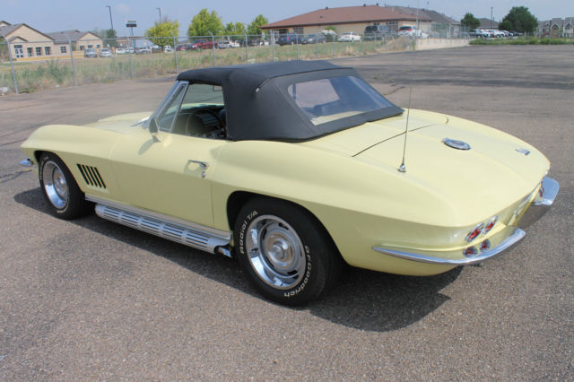 1967 chevrolet corvette "numbers matching" fresh paint