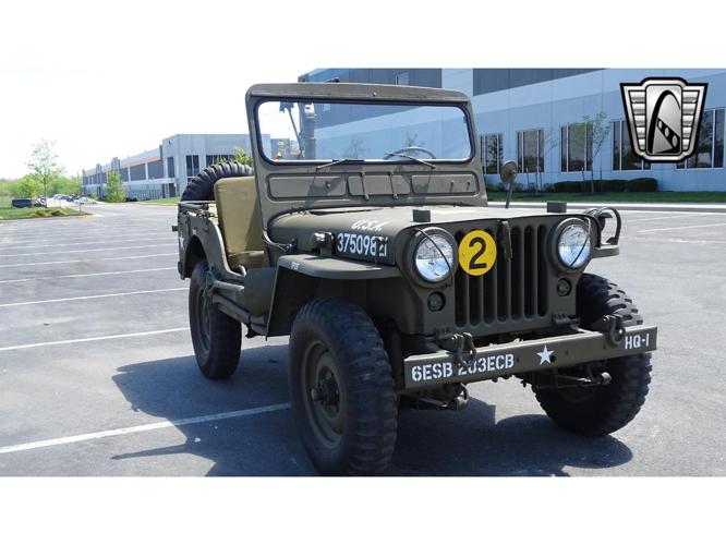 1951 willys antique in o'fallon, illinois