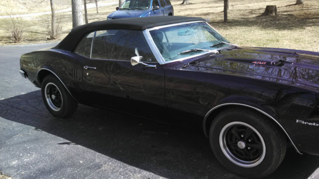 1968 pontiac firebird base convertible 2-door 6.6l