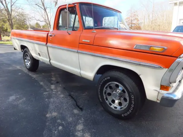 1971 ford f 250 camper special original paint truck super solid f great ratrod