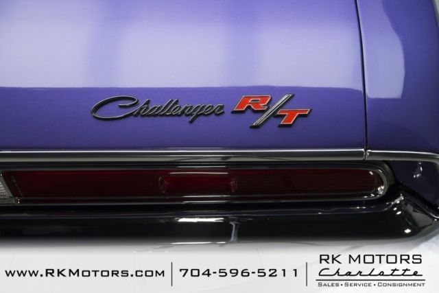 1970 dodge challenger r/t plum crazy hardtop 426 hemi v8 4 speed manual