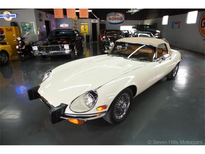 1974 jaguar e-type in cincinnati, ohio