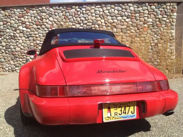mint 1992 porsche american roadster, 33,000 miles, mechanically/ cosmet perfect