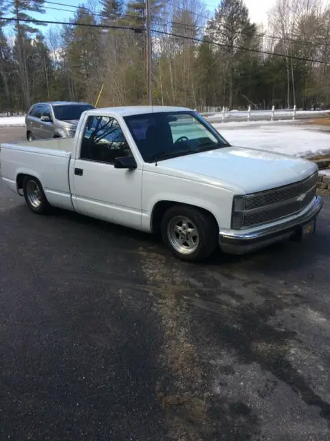1988 chevy truck lowered shortbed
