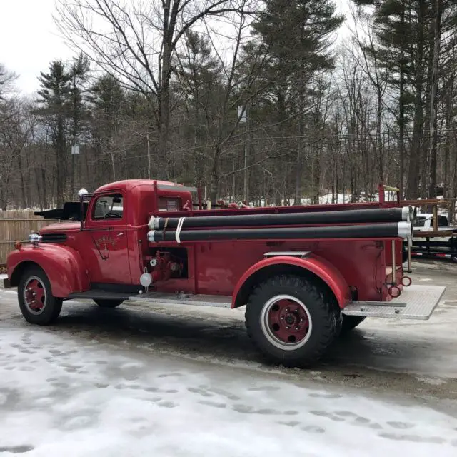 1944 ford wwii cayasler fire truck rare antique collector rat rod