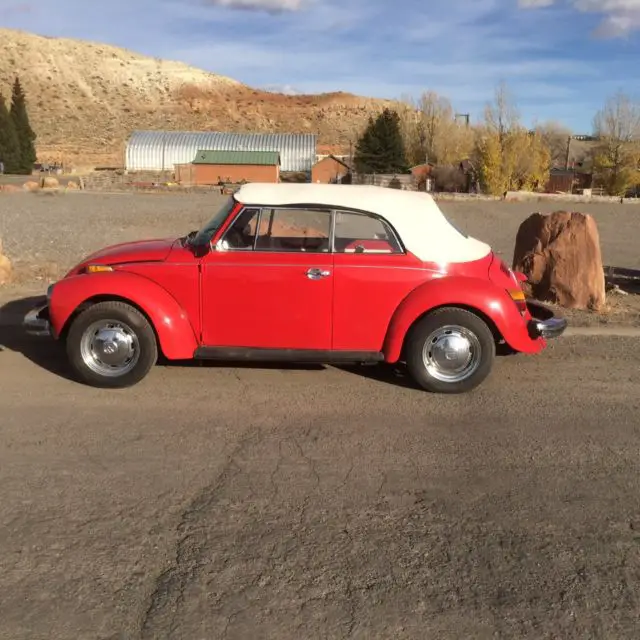 1977 volkswagen super beetle base convertible 2-door 1.6l