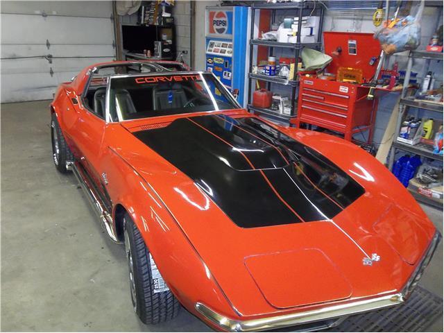 1970 chevy corvette 63,233 miles red 350 manual