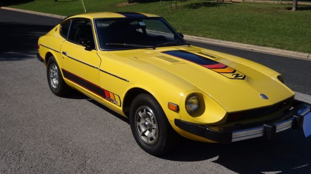 1977 datsun 280z zap edition 81300 original miles (extra decal set)