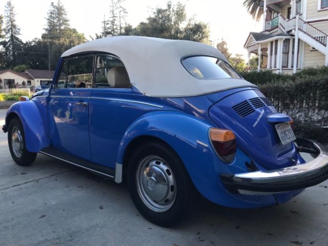 1978 volkswagen beetle convertable, rust free california car