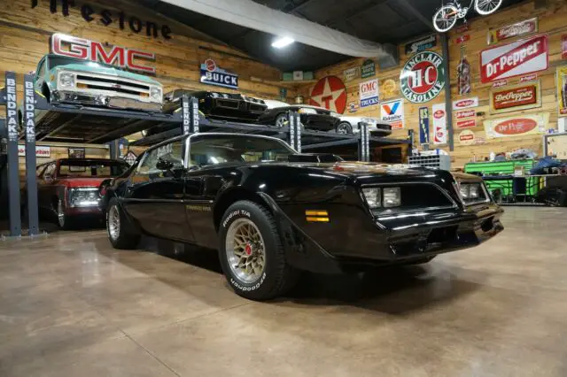 1978 pontiac trans am 39,460 miles black 400 v8 automatic