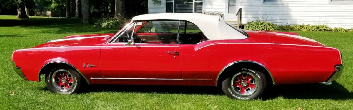 1967 old's cutlass convertible