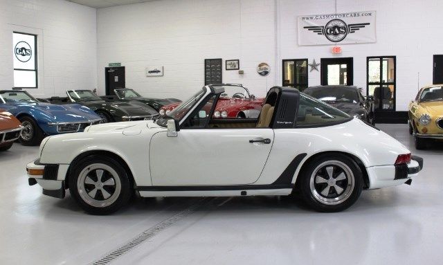 1981 porsche 911 sc targa 145859 miles white 3.0l h6 sohc 12v manual