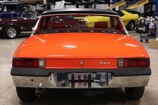 1972 porsche 914 93064 miles tangerine coupe 4 cyl manual