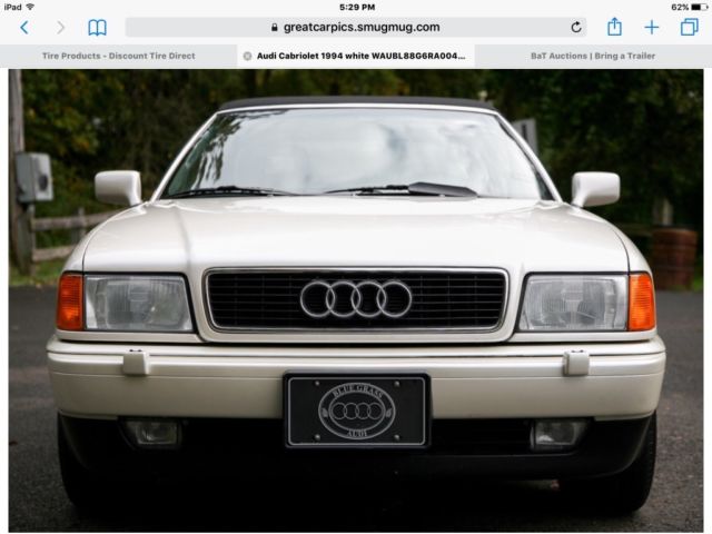 audi cabriolet 1994 convertible