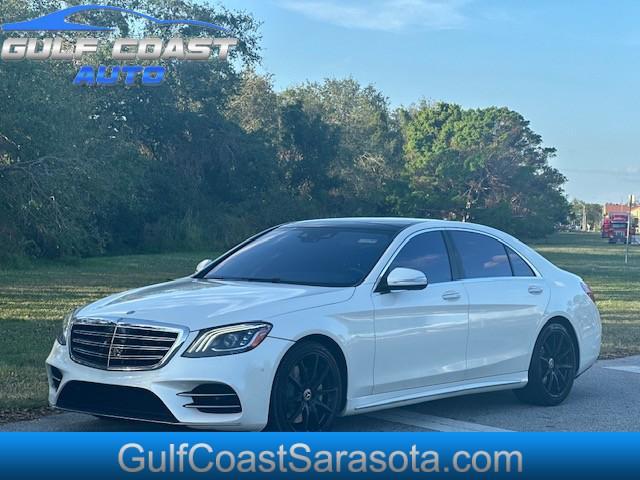 2019 mercedes-benz s-class s 560 new tires cold ac runs great free shipping in florida