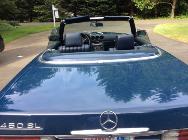1974 mercedes 450sl - well loved
