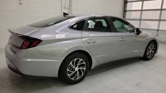 2023 hyundai sonata hybrid blue