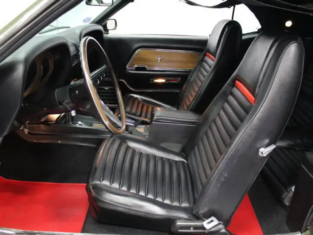 r-code, 428 cid cobra jet, a/c, auto, marti docs, restored w/ receipts, rare!