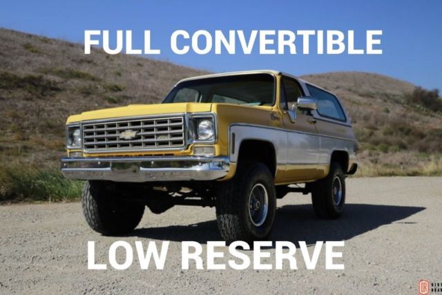 full convertible k5 blazer jimmy