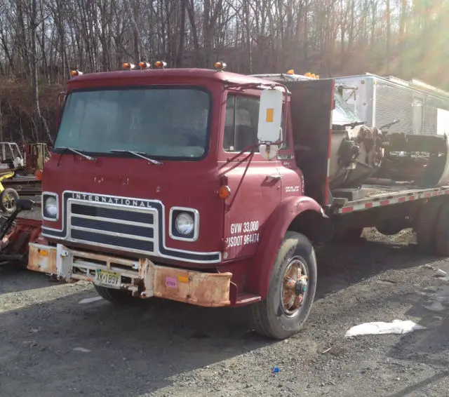 1975 international cabover cargostar 1710b / mv404 spicer 5-speed rockwell rear