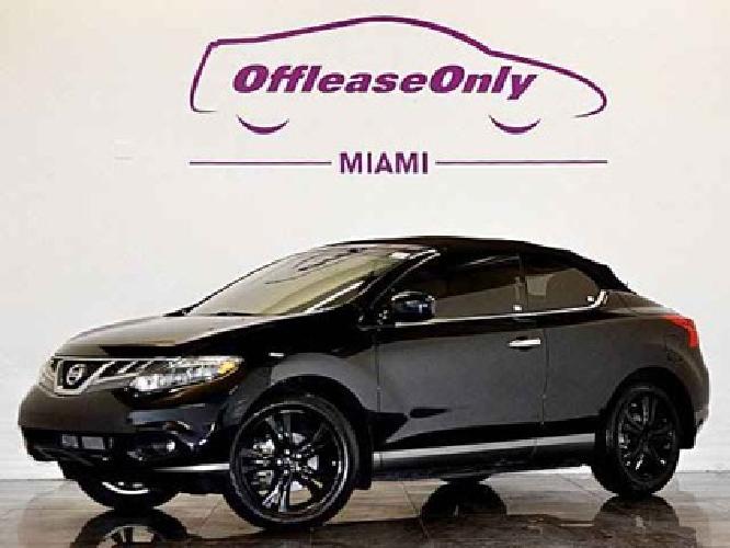 2011 nissan murano crosscabriolet convertible awd in miami, fl