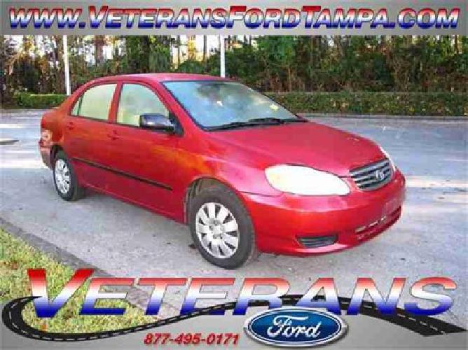 2003 toyota corolla ce in tampa, fl